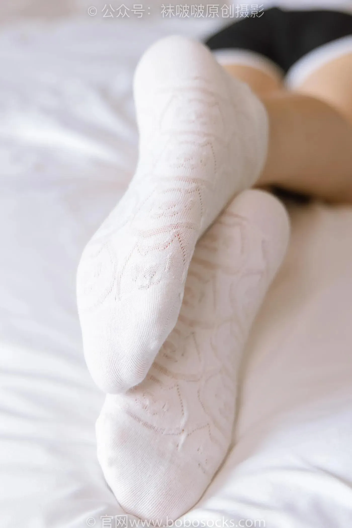 [BoBoSocks袜啵啵]NO.189 小甜豆-贝壳头板鞋、白棉袜、裸足 [169P]插图6